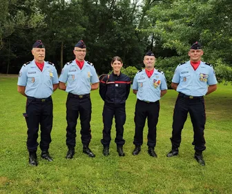 14 juillet : 5 pompiers mayennais défilent sur les Champs Elysées